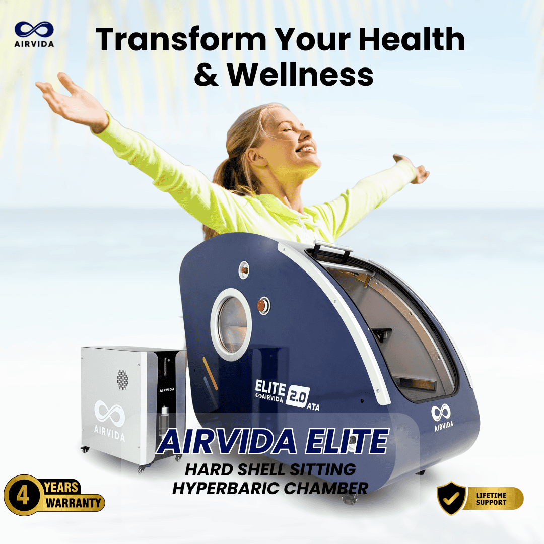 Airvida Elite Hard Shell Sitting Hyperbaric Chamber (1.5-2.0) (3rd Rev)
